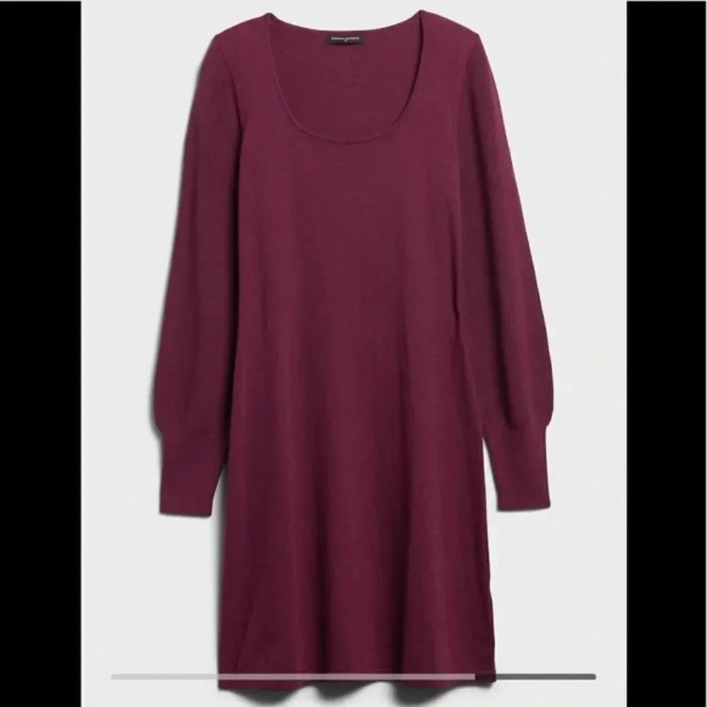 Banana Republic Square-Neck Sweater Dress